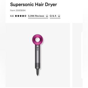 Dyson Supersonic Hair Dryer | NWT